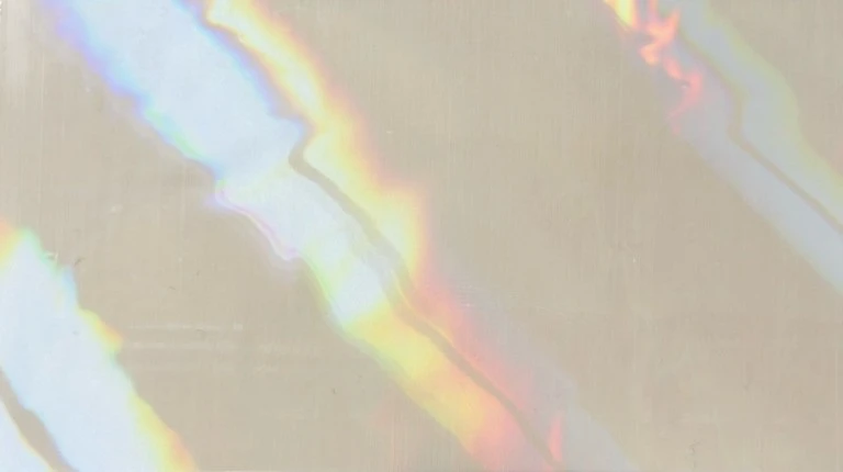 Diagonal Hologram Cast Cure Foil